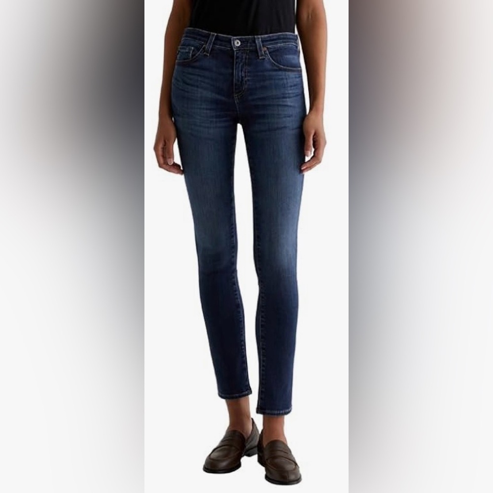 Adriano Goldschmied Women's “The Prima” Mid-Rise Cigarette Skinny Jeans Size 25